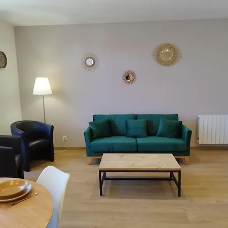 Grand T2 De Charme, Confort 3*, Face Aux Thermes. La Bourboule